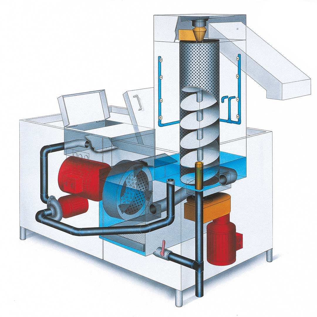 Skizze Speiseabfälle entsorgen AZP