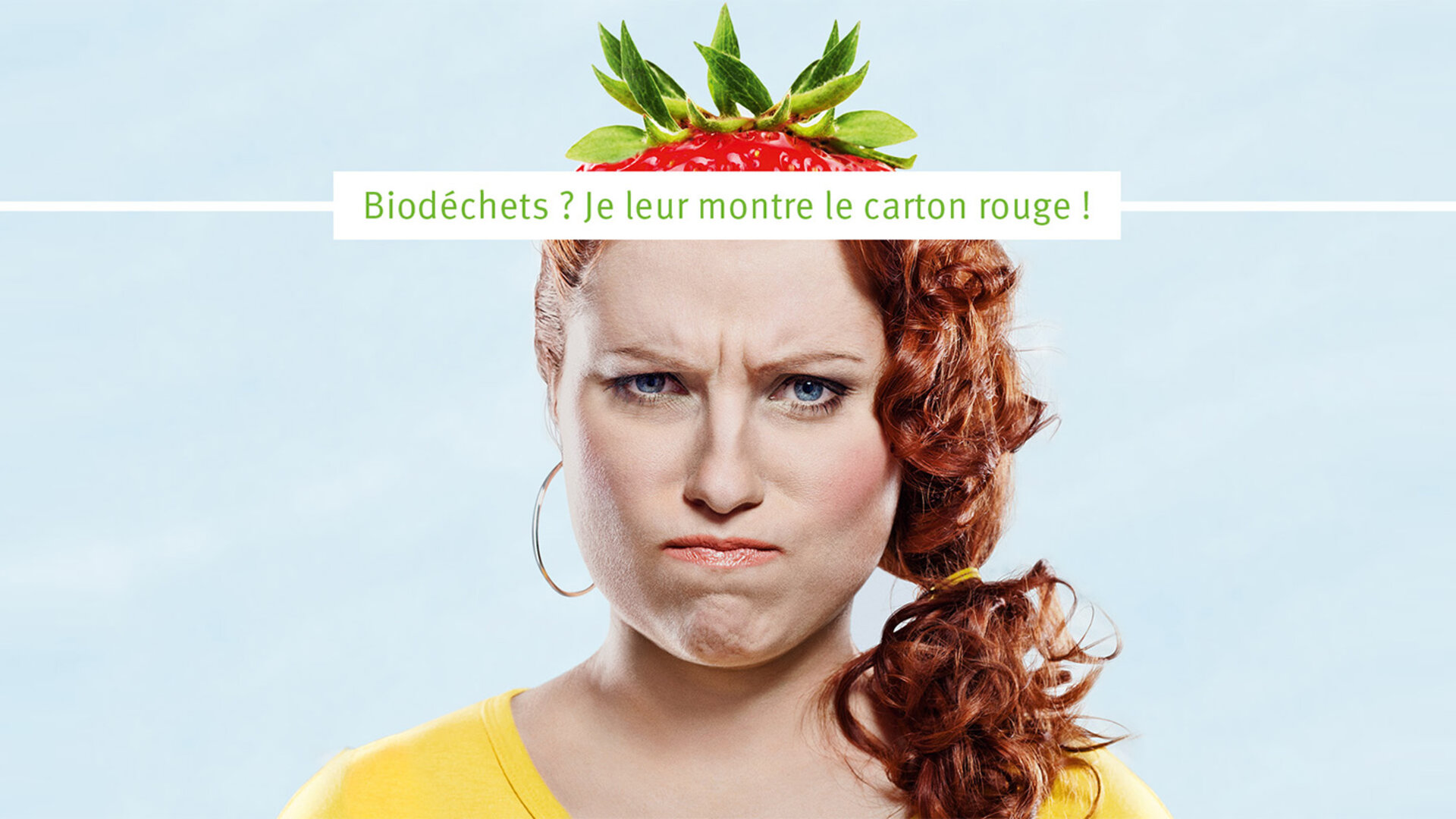 Femme, restes fraise