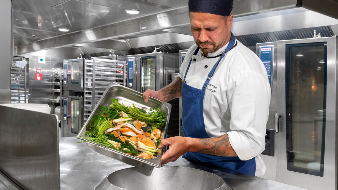 Höchste Ansprüche gelten beim Reste-Management an Bord von Schiffen Höchste Ansprüche gelten beim Reste-Management an Bord von Schiffen